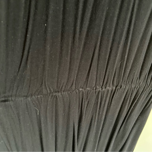 Long Dress with nice grey stripped detail - Made in USA from Love Blossom - Picture 8 of 11